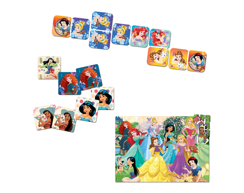 Princesas - Super Kit - 3 jogos em 1 - Toyster Brinquedos : :  Brinquedos e Jogos