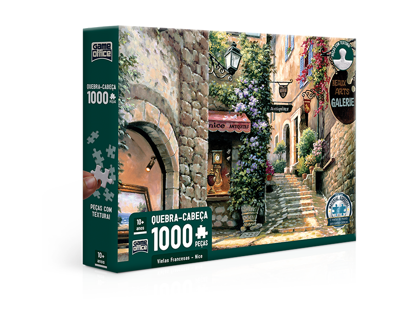 Comprar Puzzle Trefl Madeira Lugares Famosos da França de 1000 pe