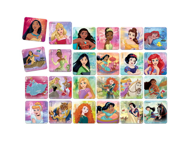 Jogo de Bingo Princesas Disney