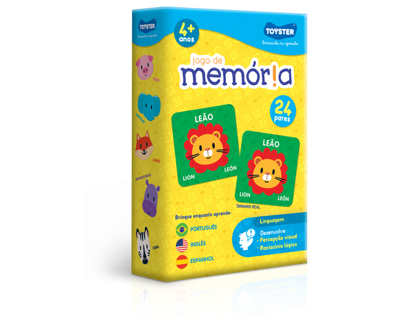 Jogo memoria em ingles Lar - The House - JOTTPLAY - Brinquedos E Jogos  Pedagógicos e Educativos