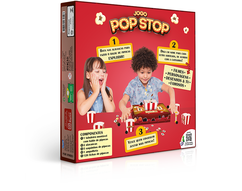 Jogo Pop Stop - Toyster Brinquedos - Toyster