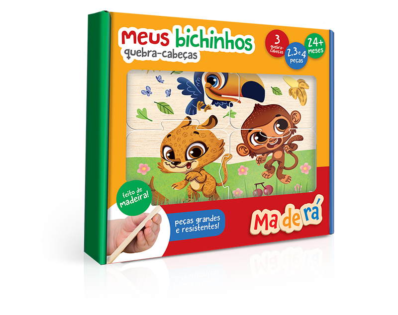 Quebra Cabeça Infantil Luca 120 Peças Grandes Toyster