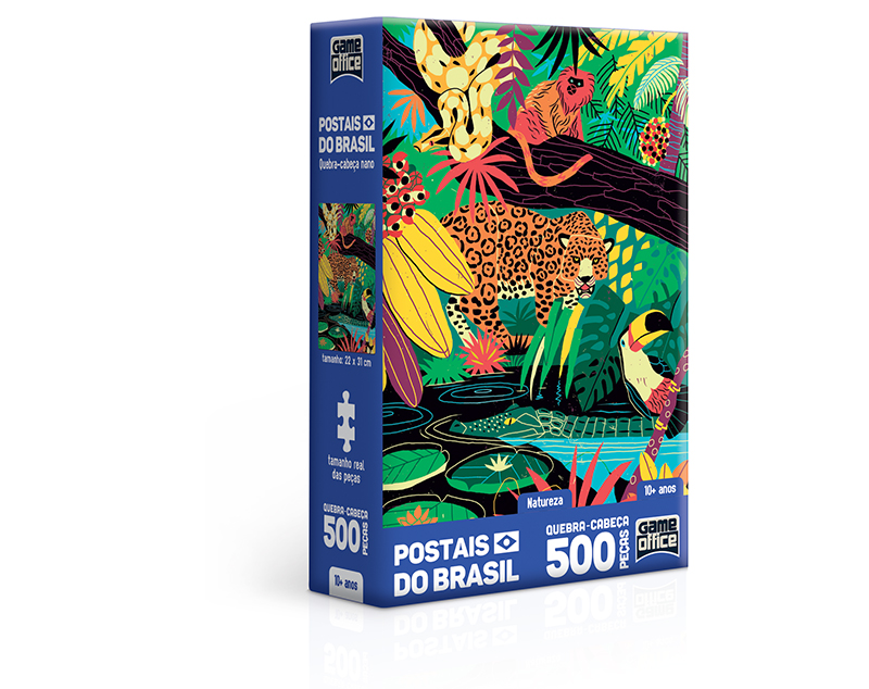 QUEBRA-CABEÇA 500 Peças Nano Postais do Brasil Natureza Toyster 2689 –  Starhouse Mega Store