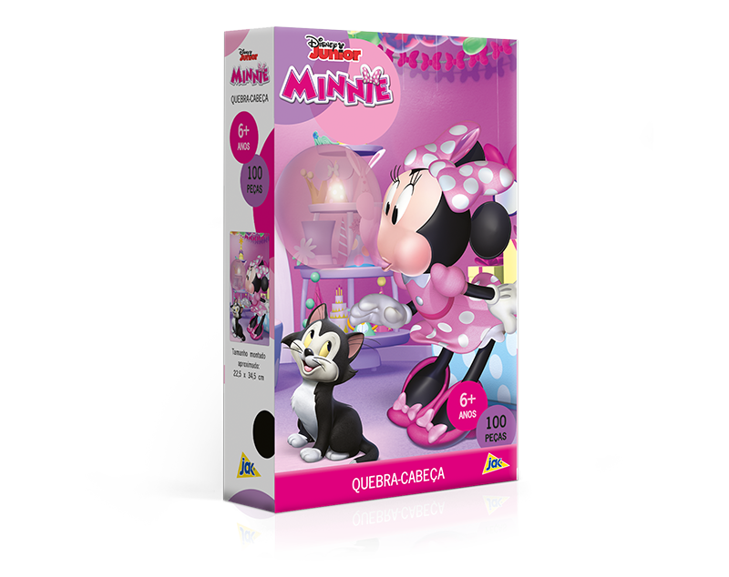 Quebra-cabeça 6 em 1 Disney Mickey Minnie