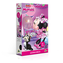 Quebra-cabeça Minnie Boutique 48 Peças Grandão - Toyster - SmartClub