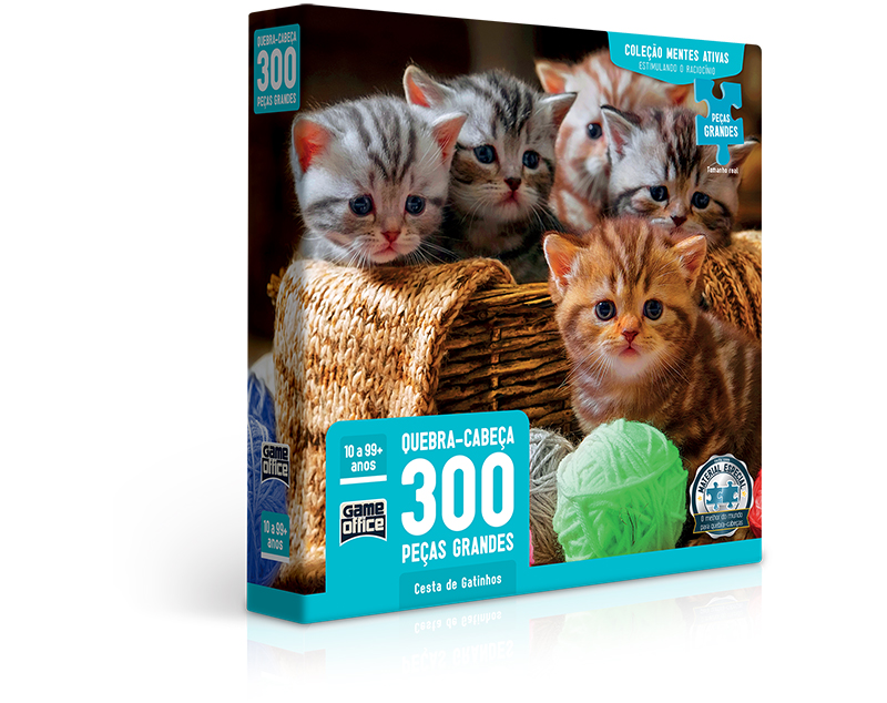 Quebra-cabeça Puzzle Reunião de Animais de 300 peças : :  Brinquedos e Jogos