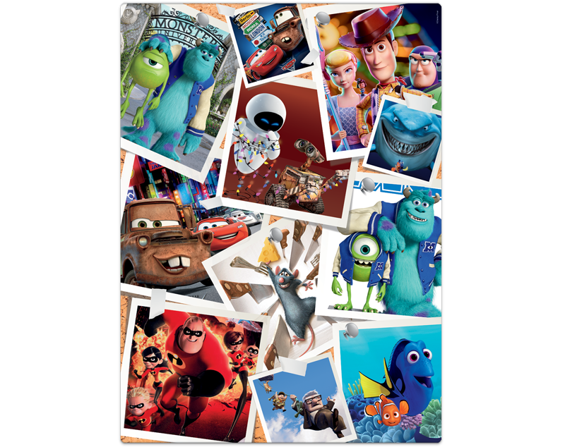 Pixar quebra-cabeça 1000 peças - Metalizado - Toyster Brinquedos