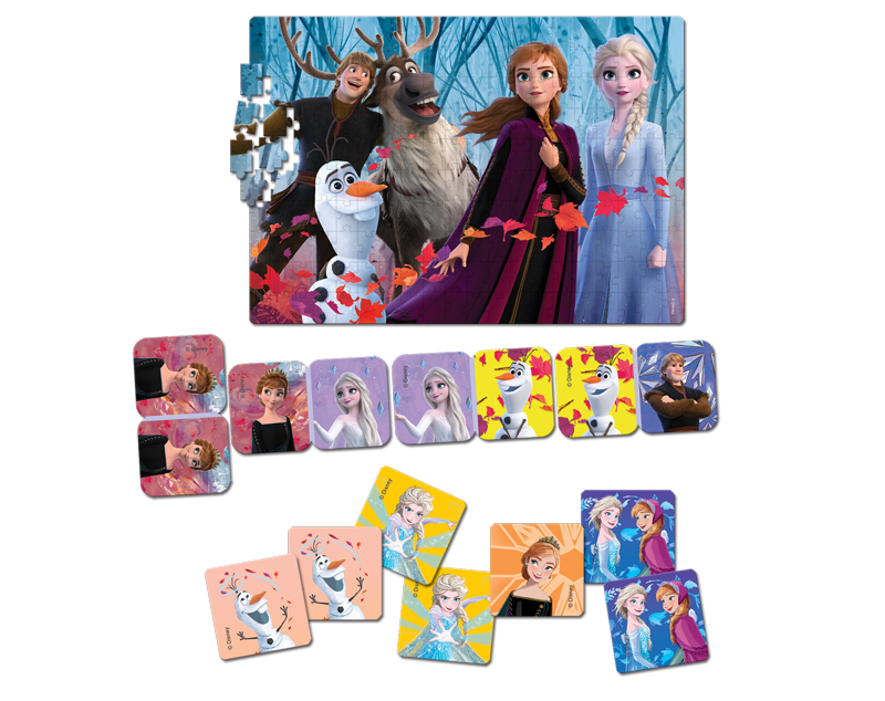 Quebra Cabeça Disney Grandão 120 Peças Frozen - Toyster 2868