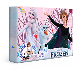 Quebra-Cabeça - 200 Peças - Disney - Frozen - Toyster