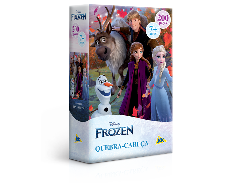 Jogo Quebra Cabeça Frozen 100 Peças ToysterTOYSTERQuebra