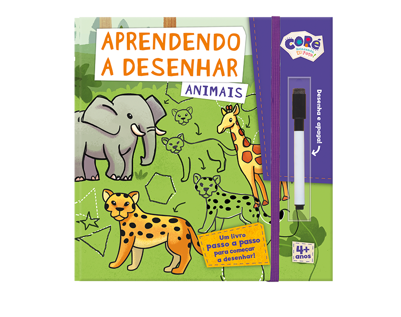 Aprender a Desenhar! Livro de Colorir Bebe Jogos Educativos Para