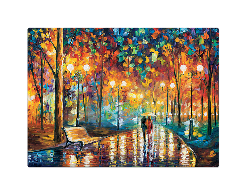 Quebra-Cabeça - 1000 Peças - Game Office - Leonid Afremov - Som da Chuva -  Toyster