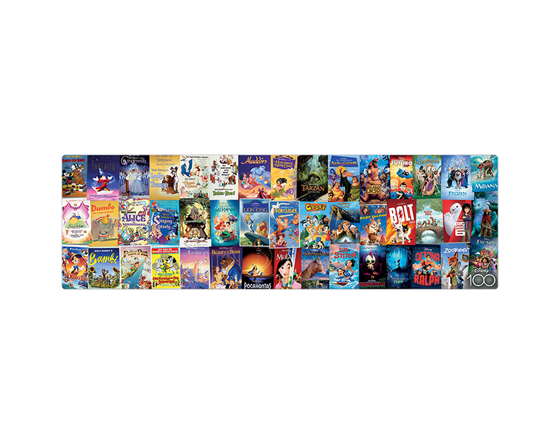 Disney 100 - Posters - Quebra-cabeça 1500 peças panorâmico