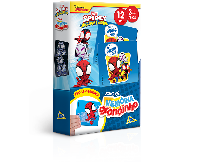 Jogo Da Memória Galinha Pintadinha®- Azul & Vermelho- 12 pares- Toyster