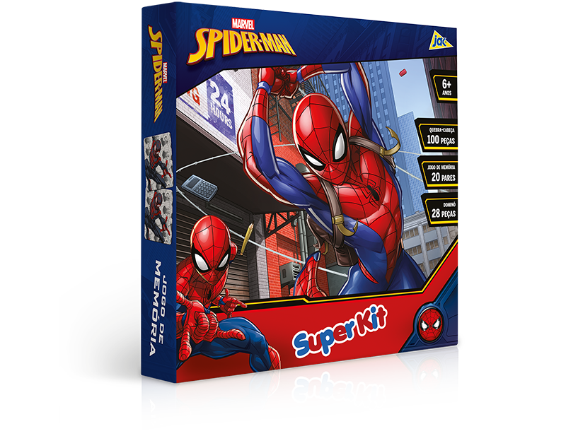 Spider Man - Jogo de memória - Toyster Brinquedos - Toyster