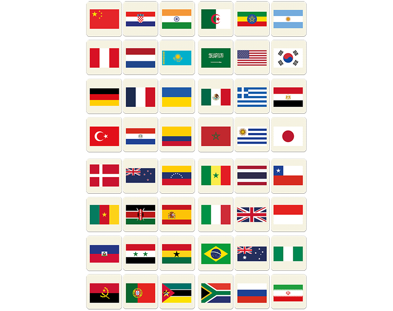 Jogo Educativo - Países e Suas Bandeiras