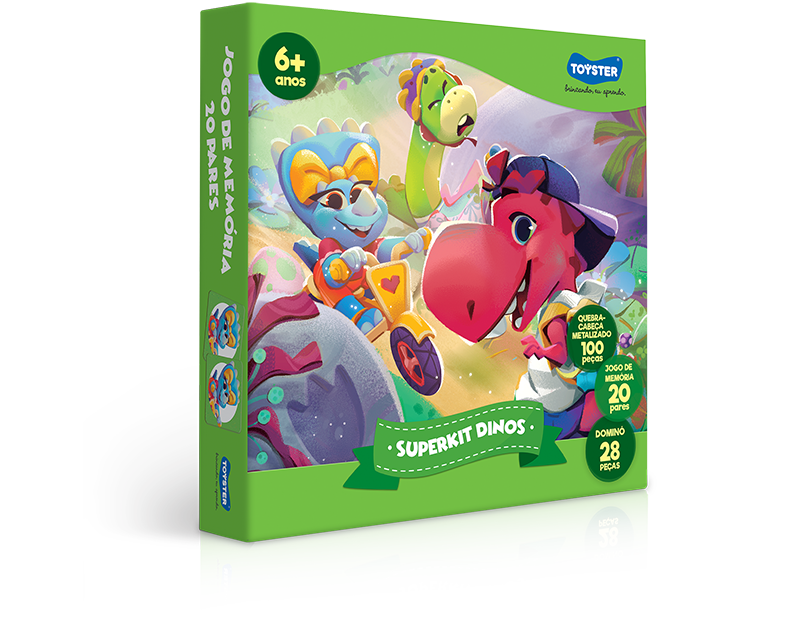 Princesas - Super Kit - 3 jogos em 1 - Toyster Brinquedos 