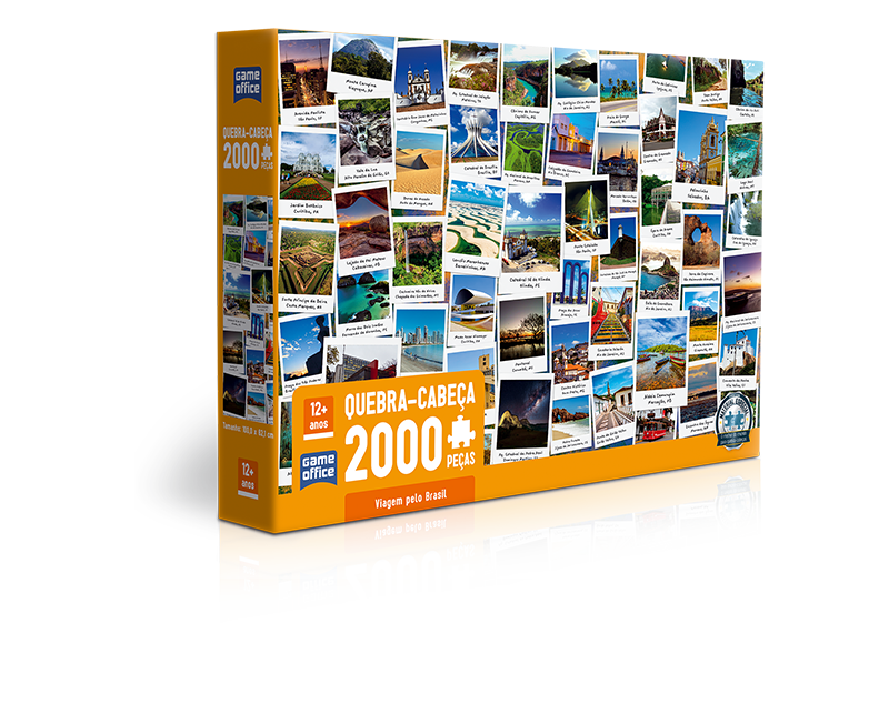 Quebra-Cabeça Puzzle Natureza Brasileira Panorâmico 1500 peças – Toyster