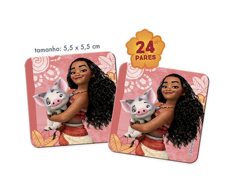 Moana - Jogo de memória - Toyster Brinquedos - Toyster